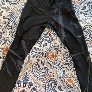 Nike Running Reflective Tights - size medium